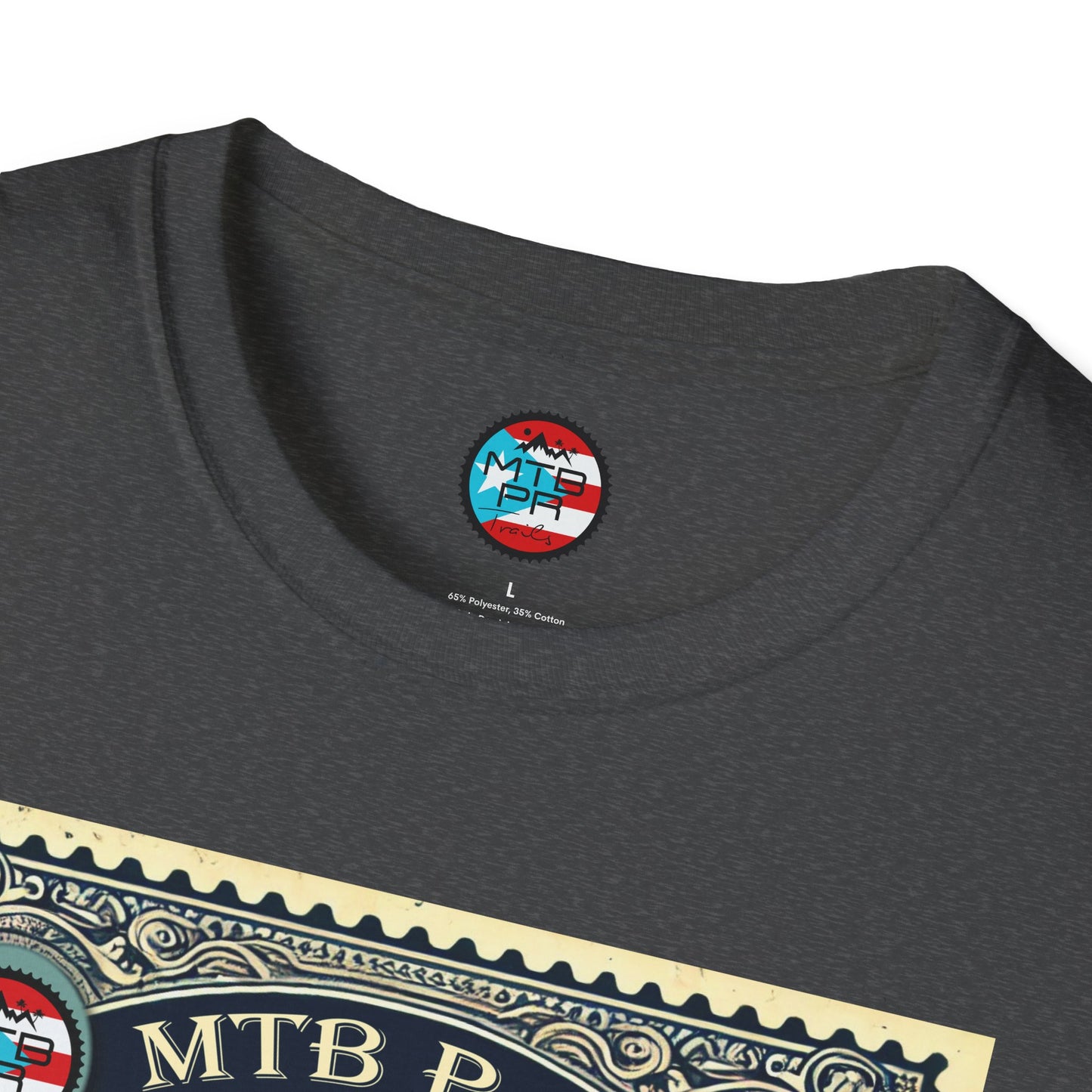 Sello MTB PR - MTB Trails - Unisex Softstyle T-Shirt