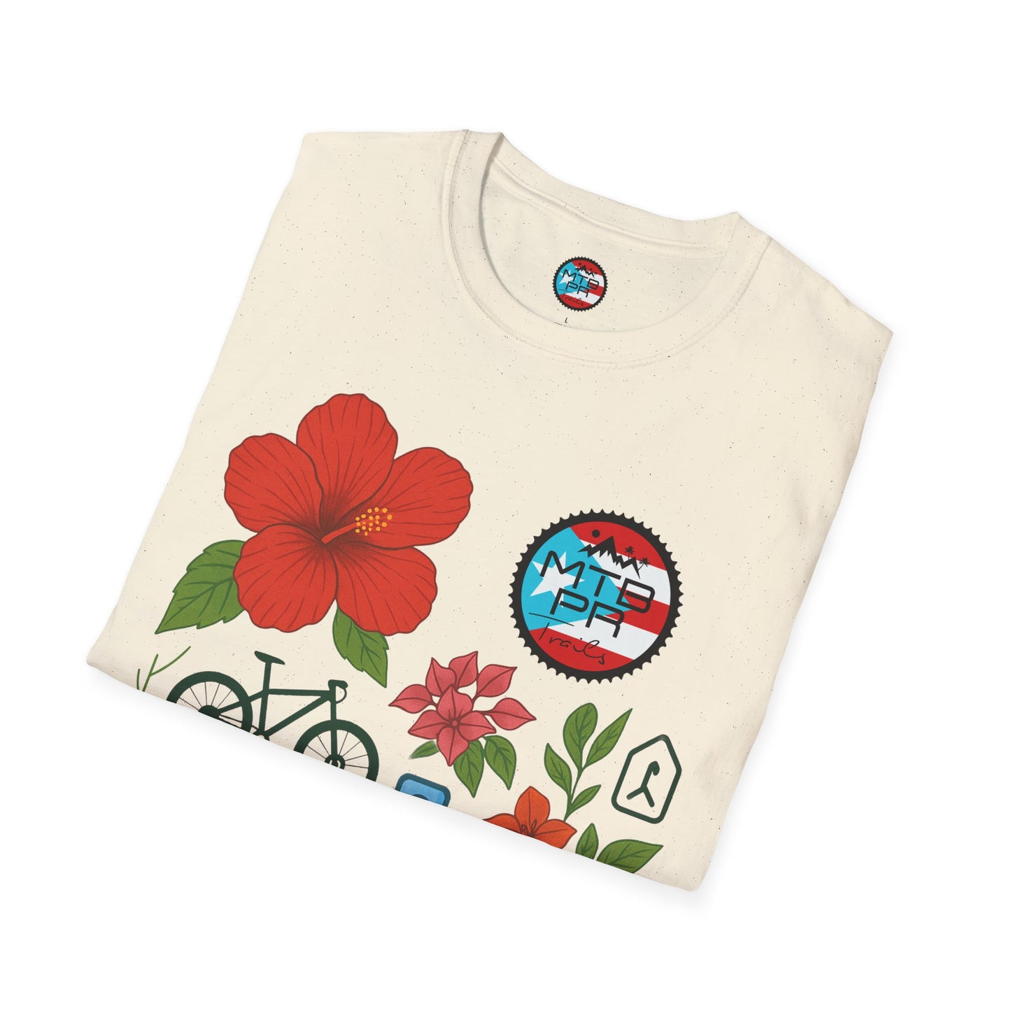 Amapola Location PR - MTB PR TRAILS - Unisex Softstyle T-Shirt