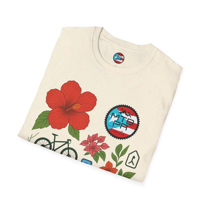 Amapola Location PR - MTB PR TRAILS - Unisex Softstyle T-Shirt