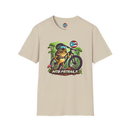 Sapo Concho en MTB - MTB PR Trails - Unisex Softstyle T-Shirt