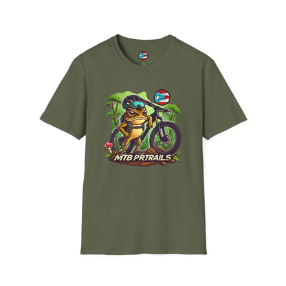 Sapo Concho en MTB - MTB PR Trails - Unisex Softstyle T-Shirt