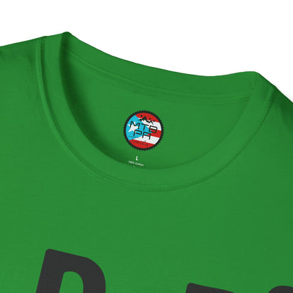 DeBI CoRReR MaS BICI - Black - MTB PR TRAILS - Unisex Softstyle T-Shirt