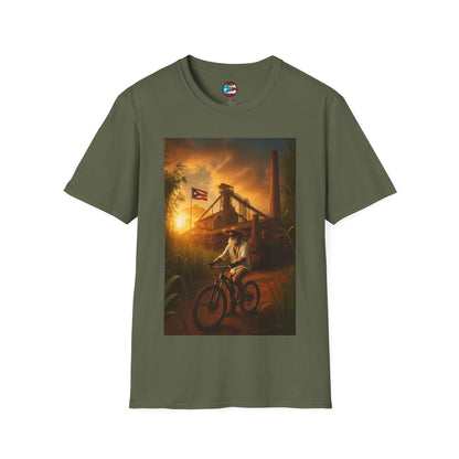 La Central en MTB - MTB PR Trails - Unisex Softstyle T-Shirt