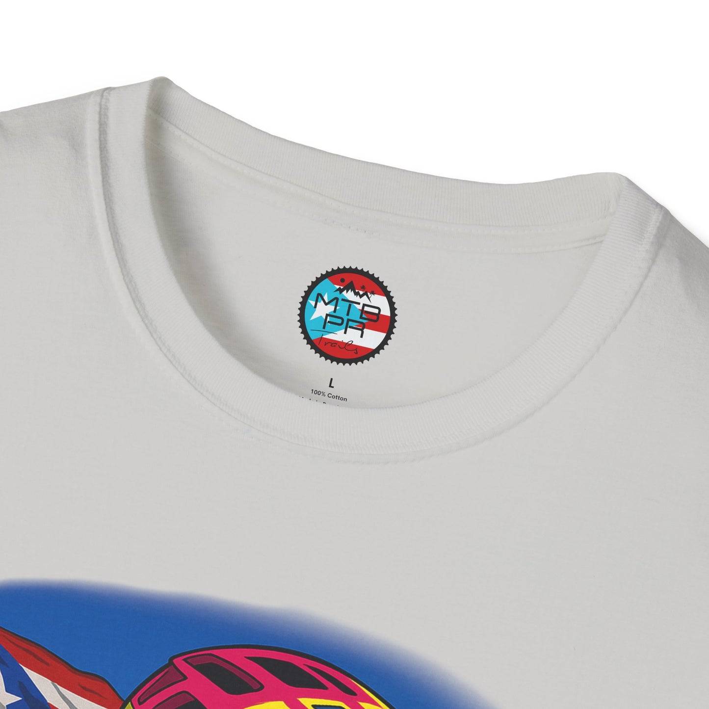 "Ride The Everest 2 " - El Ovni MTB - MTB PR TRAILS - Unisex Softstyle T-Shirt