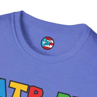 MTB PR TRAILS - LEVEL UP - Unisex Softstyle T-Shirt