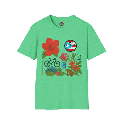 Amapola Location PR - MTB PR TRAILS - Unisex Softstyle T-Shirt