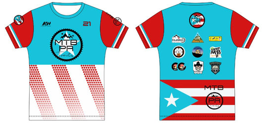 MTB PR Trails - Mi Bandera - Dry Fit - Enduro T-Shirt