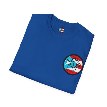 "Mas que un Hobby es un Estilo de VIDA" - Logo con Bandera - Unisex Softstyle T-Shirt