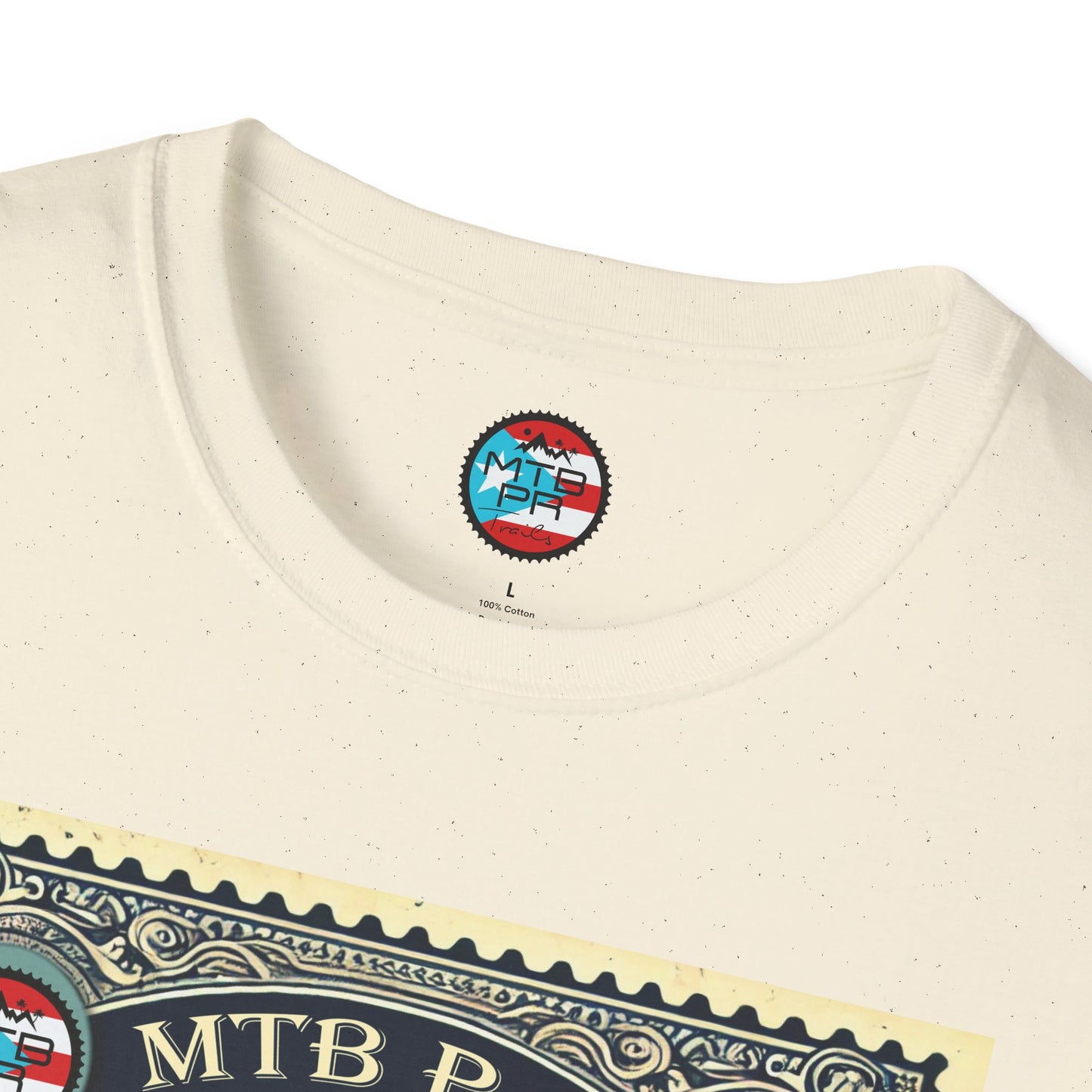 Sello MTB PR - MTB Trails - Unisex Softstyle T-Shirt