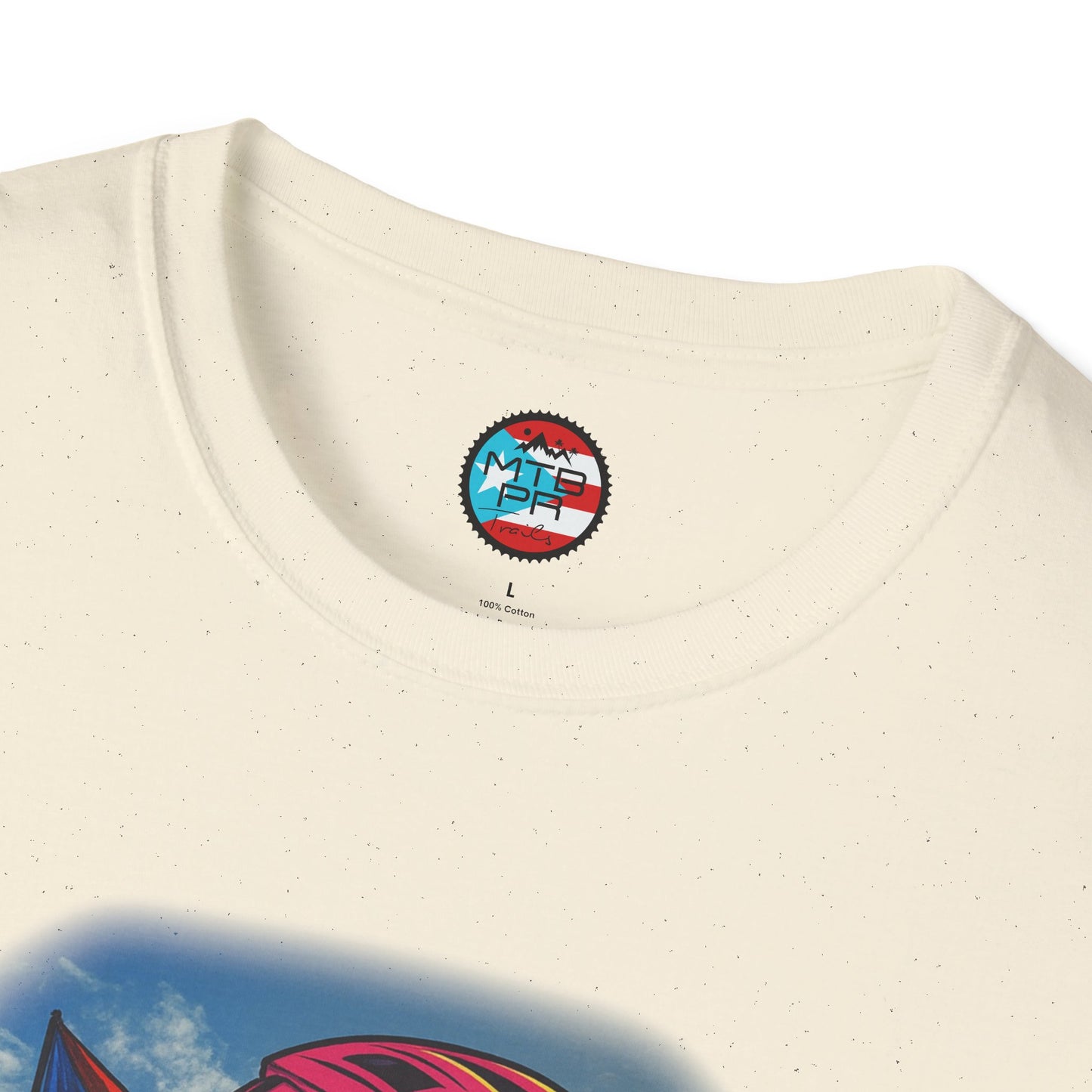 "Ride The Everest" - El Ovni MTB - MTB PR TRAILS - Unisex Softstyle T-Shirt