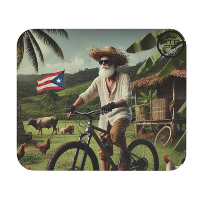 Mouse Pad (Rectangle) - MTB PR Trails - El Jibaro MTB