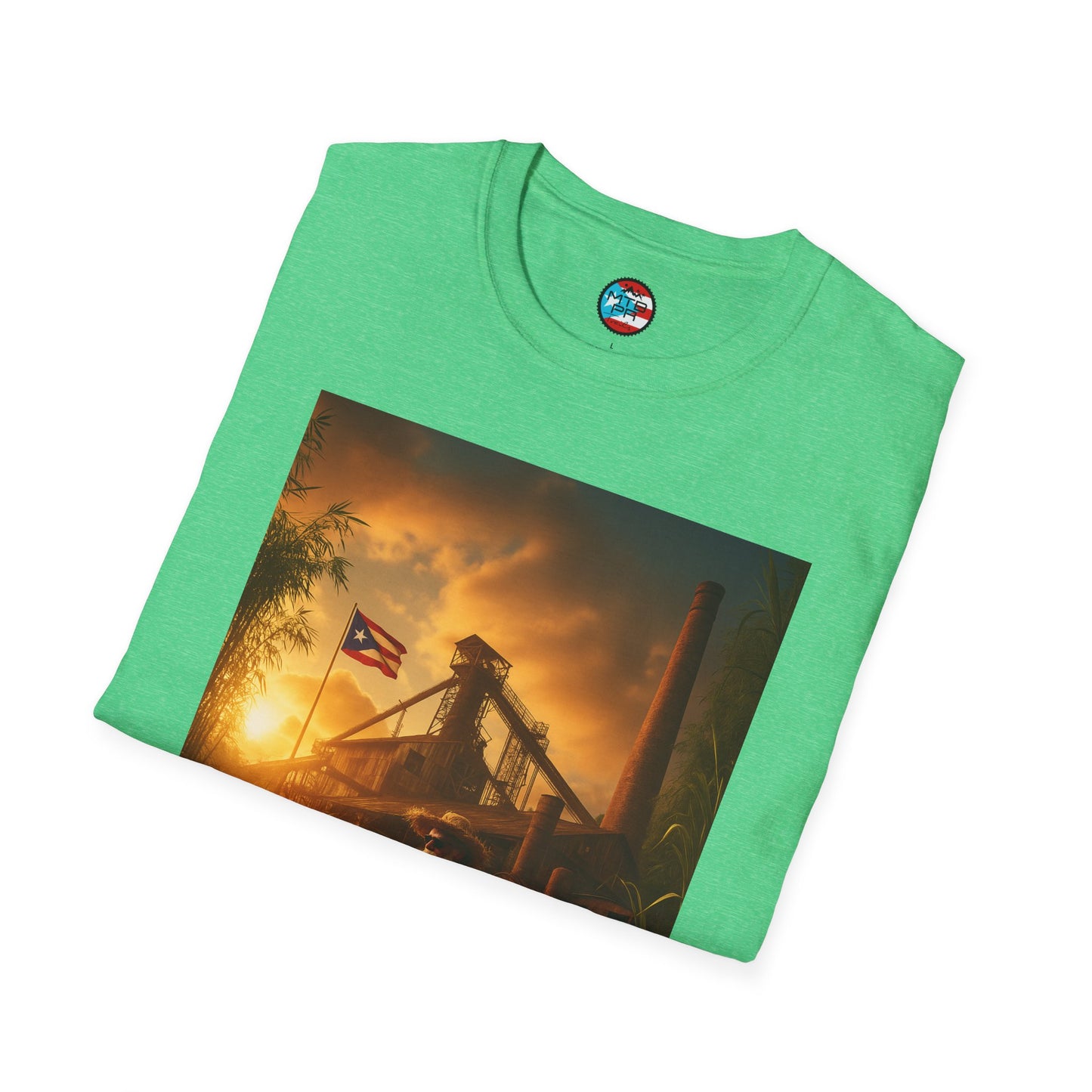 La Central en MTB - MTB PR Trails - Unisex Softstyle T-Shirt