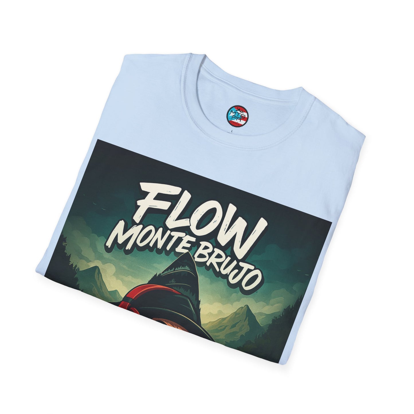 Flow Monte Brujo - MTB Trails - Unisex Softstyle T-Shirt