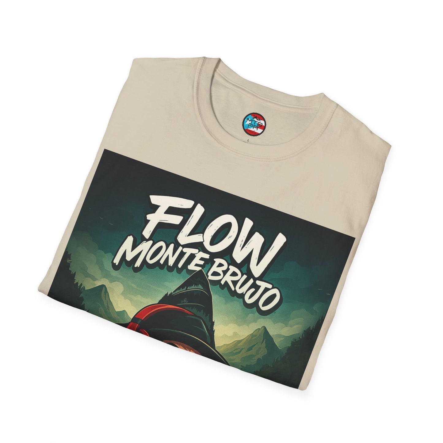 Flow Monte Brujo - MTB Trails - Unisex Softstyle T-Shirt