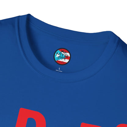 DeBI CoRReR MaS BICI - Bandera - MTB PR TRAILS - Unisex Softstyle T-Shirt