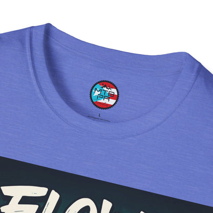 Flow Monte Brujo - MTB Trails - Unisex Softstyle T-Shirt