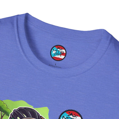 Sapo Concho en MTB - MTB PR Trails - Unisex Softstyle T-Shirt