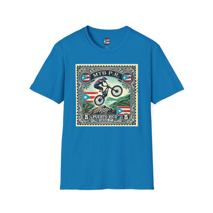 Sello MTB PR - MTB Trails - Unisex Softstyle T-Shirt