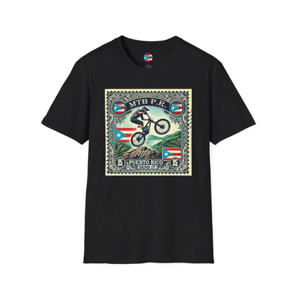 Sello MTB PR - MTB Trails - Unisex Softstyle T-Shirt