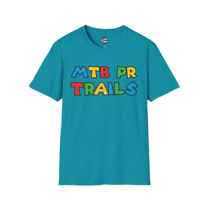 MTB PR TRAILS - LEVEL UP - Unisex Softstyle T-Shirt