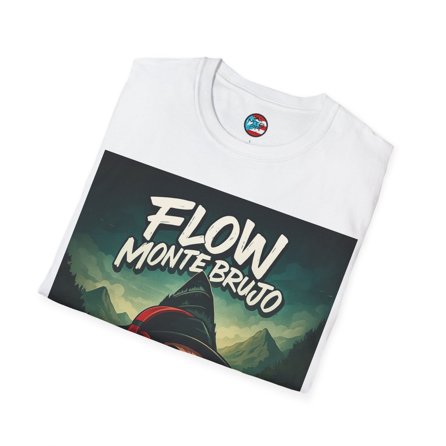 Flow Monte Brujo - MTB Trails - Unisex Softstyle T-Shirt