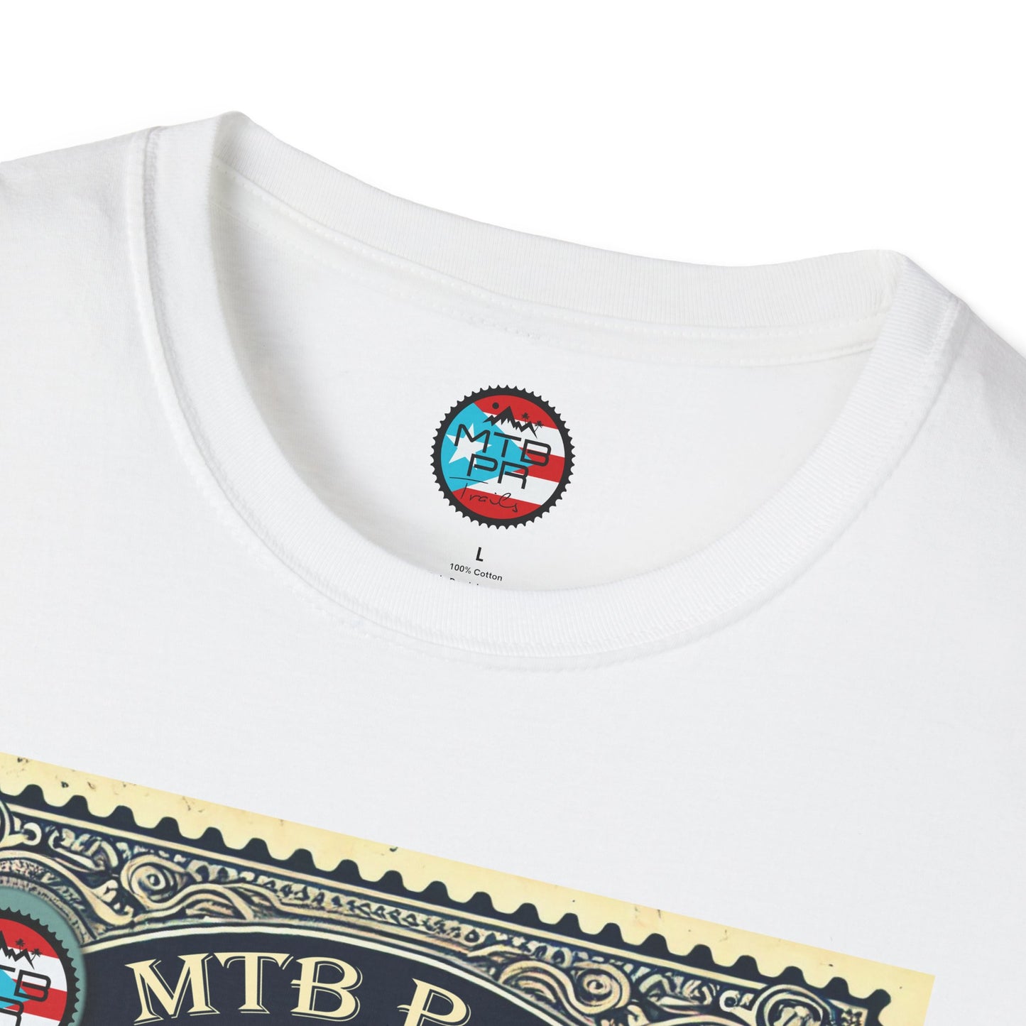 Sello MTB PR - MTB Trails - Unisex Softstyle T-Shirt
