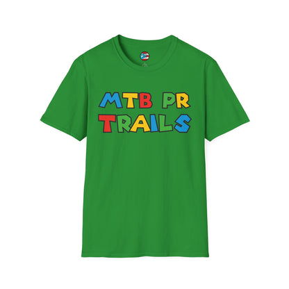 MTB PR TRAILS - LEVEL UP - Unisex Softstyle T-Shirt