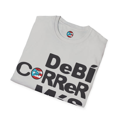 DeBI CoRReR MaS BICI - Black - MTB PR TRAILS - Unisex Softstyle T-Shirt