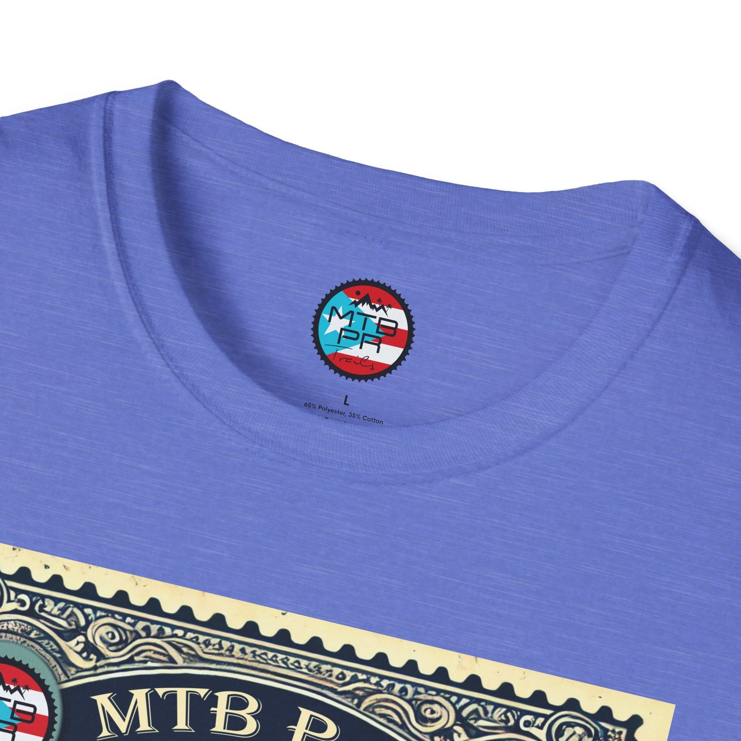 Sello MTB PR - MTB Trails - Unisex Softstyle T-Shirt