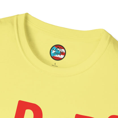 DeBI CoRReR MaS BICI - Bandera - MTB PR TRAILS - Unisex Softstyle T-Shirt