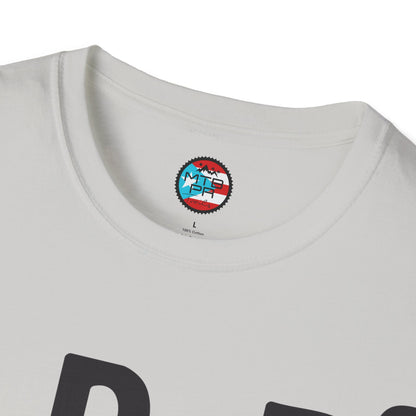 DeBI CoRReR MaS BICI - Black - MTB PR TRAILS - Unisex Softstyle T-Shirt