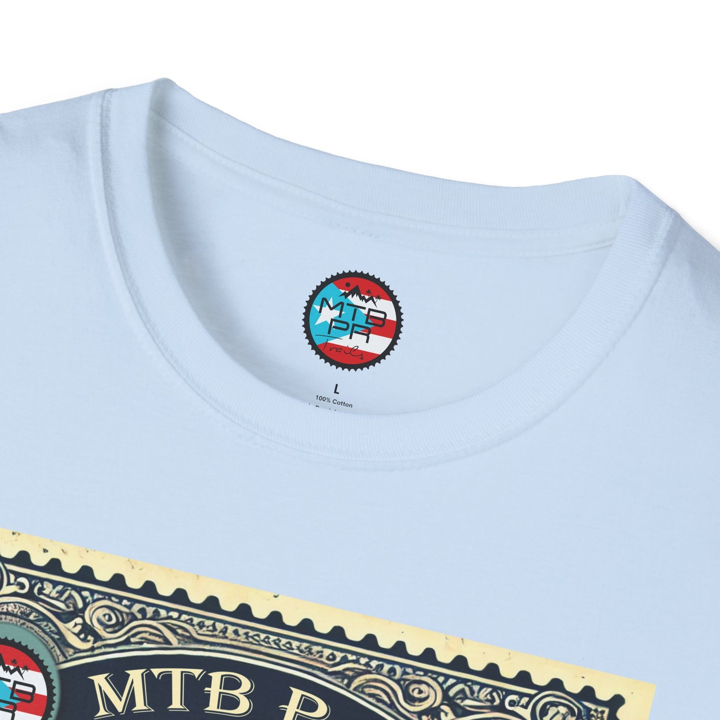 Sello MTB PR - MTB Trails - Unisex Softstyle T-Shirt