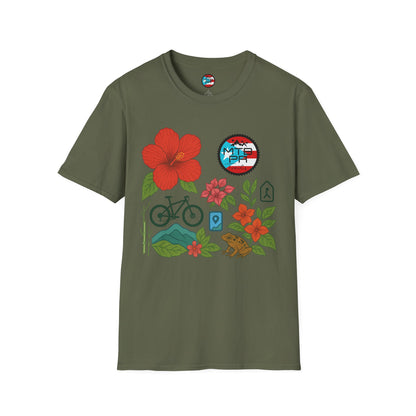 Amapola Location PR - MTB PR TRAILS - Unisex Softstyle T-Shirt