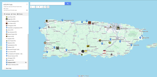 🗺️ MTB PR Trails MAPS